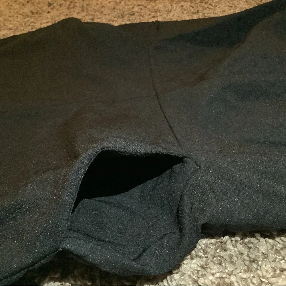 Unique Vintage 1950s Halter Marcel Jumpsuit, color black, size: Small or 4 - Picture 5 of 13